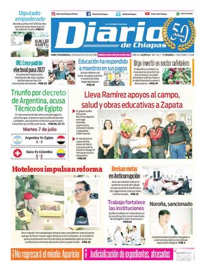 Portada Miércoles 8 De Julio De 2026