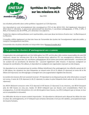 Copie De Synthèse Enquête Missions Als Pdf