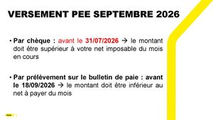 Versement Exceptionnel Pee 09 26