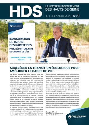 Lettre du Département des  Hauts-de-Seine n° 20- Juillet- Août  2026