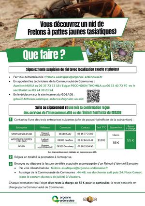 Affiche Destruction Nids 2026