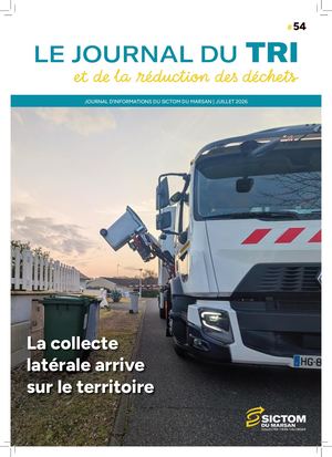 Journal Du Tri Et De La Réduction Des Déchets n°54 - Juillet 2026