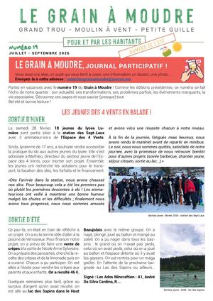 Le Grain Aà Moudre n° 19