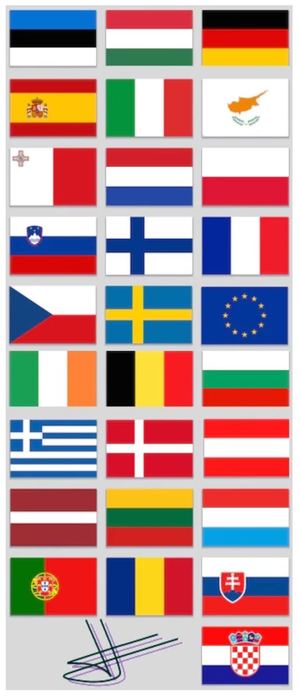 Banderas de €uropa...