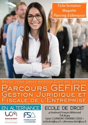 Brochure Alternance M2 Gefire 2026 2027