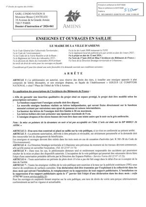 AR1 2026 01058 ARR GOLD LE COMPTOIR NATIONAL VIA AR1 2026 061 20260701- GOLD LE COMPTOIR NATIONAL 2026 61 PLACE DE L'HOTEL DE VILLE Publiée Le 08 07 2026