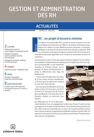 Gestion et Adm RH - N° 155