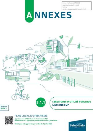 5.1.1 Liste Des SUP - PLU Saint-Malo