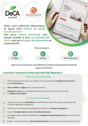 Procédure Legaly Space