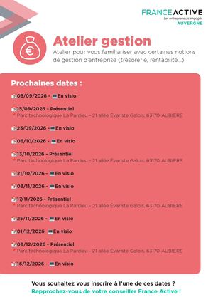 Fiche Atelier Gestion