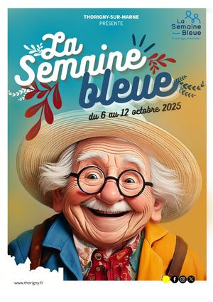 Affiche semaine bleue 2025