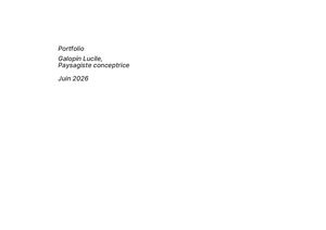 Galopin Lucile Portfolio