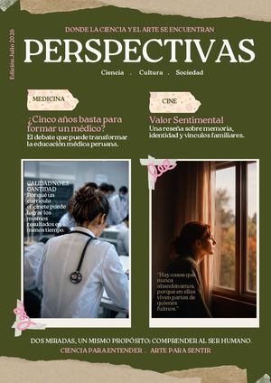 Perspectivas – Edición Julio 2026 | Medicina, Ciencia y Cine