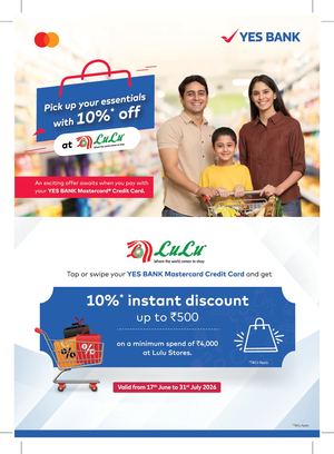 Yes Bank - Tent Card