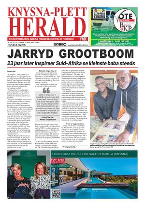 Knysna Plett Herald 9 July 2026