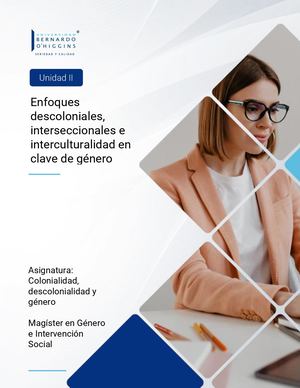 U2-S5 Enfoques Descoloniales, Interseccionales E Interculturalidad En Clave De Género