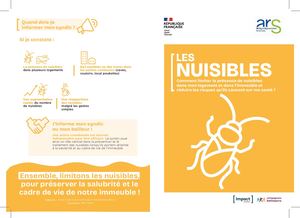 PLAQUETTE - Impact des nuisibles sur ma santé dans le logement