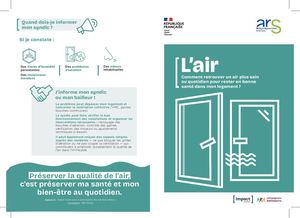 PLAQUETTE - Impact de l'air sur ma santé dans le logement