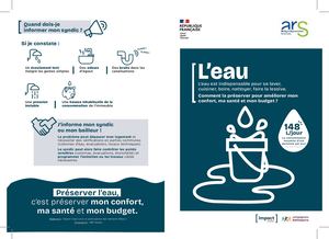 PLAQUETTE - Impact de l'eau sur ma santé dans mon logement