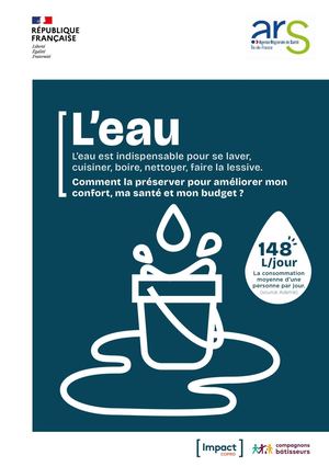 PLAQUETTE page à page - Impact de l'eau sur ma santé dans mon logement