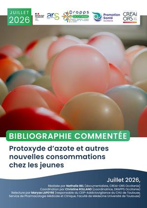 Bibliographie commentée Protoxyde d'azote et autres nouvelles consommations chez les jeunes