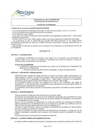 Ar26st166 Av Portant Permis De Stationnement Place De La Roseraie 3 08 2026