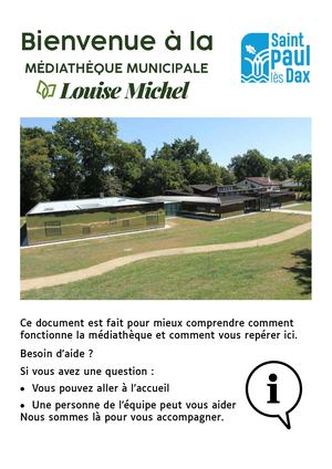 Livret d'accueil Médiathèque FALC
