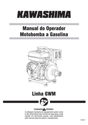 Manual Operador Motobomba Gwm 8081412 Prova