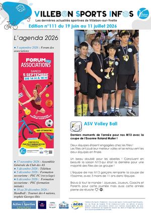 Villebon Sports Infos 111