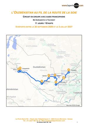 L'ouzbékistan Au Fil De La Route De La Soie 2027
