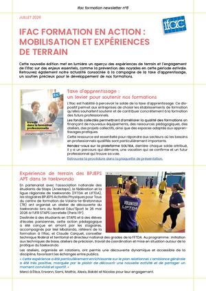 Newsletter Ifac formation - juillet 2026