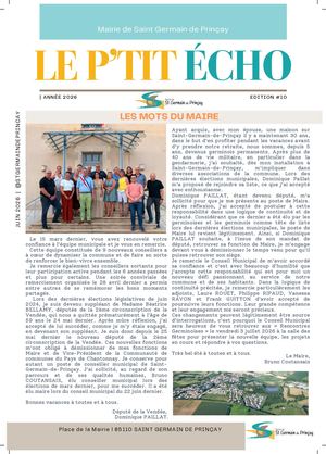 Le P'tit Echo 2026