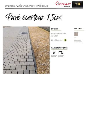 Pavé éCarteur