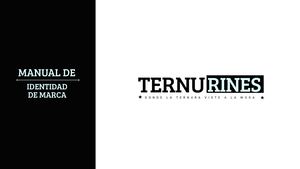 Manual De Identidad Ternurines