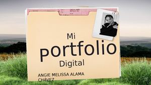 Green And Beige Illustrated Creative Portfolio Online Portfolio