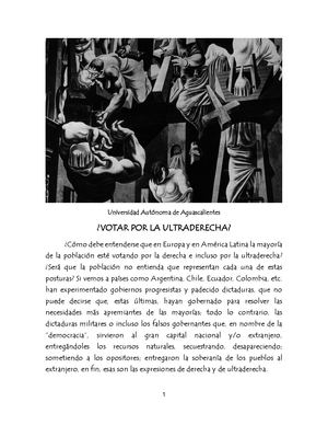 Votar Por La Ultraderecha