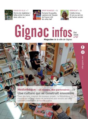 Magazine Gignac Infos été 2026 N°97