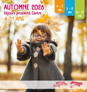 Catalogue Sejour Jeunes Automne 2026 Centre