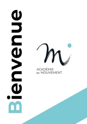 Livret Bienvenue Le M