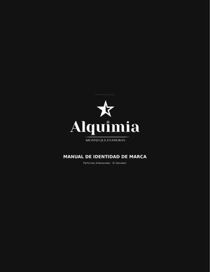 Alquimia Manual Identidad De Marca