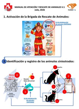 Manual Brigada Rescate Animalista - 911animales - Julio, 2026