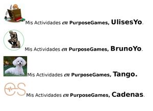Purpose Games...