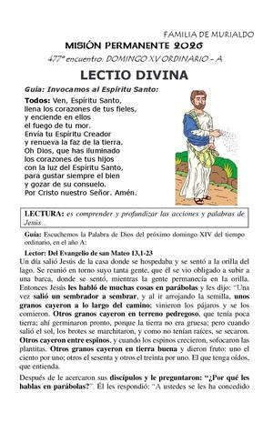 477 Domingo Xv Ordinario A