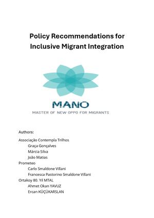 Mano A2 Policy Recommendation En