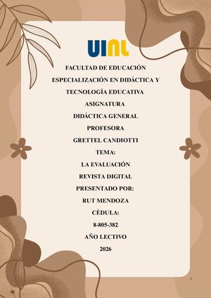 REVISTA DIGITAL- RUT MENDOZA