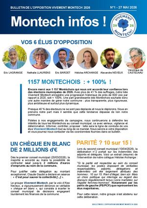 Webzine Vivement Montech N°1