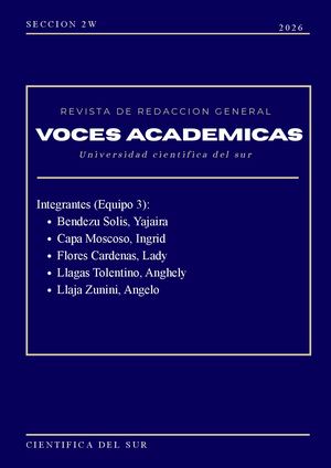 Revista Voces academicas