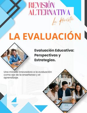 Revista Digital La Evaluación Lisenia Sanjur