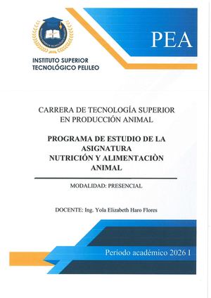 Pea Nutrición Y Alimentación Animal