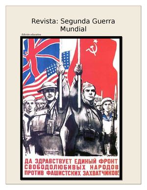 Segunda Guerra Mundial Resumen Practico